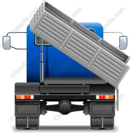 Blue Dump Truck