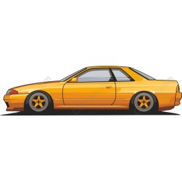Yellow Sports Car