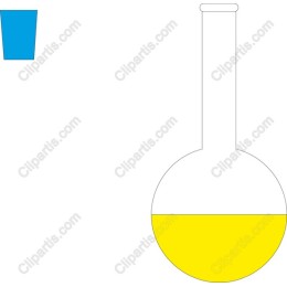 Vibrant Laboratory Flask