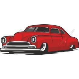 Vintage Red Car