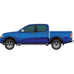 Blue Pickup Truck