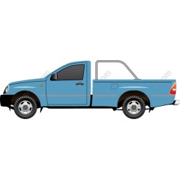 Blue Pickup Truck