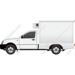 White Delivery Truck