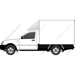 White Delivery Truck