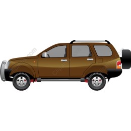Brown SUV