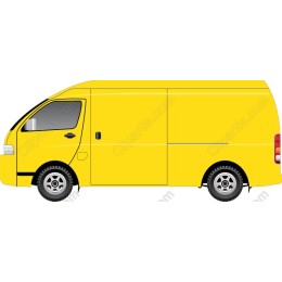Yellow Delivery Van
