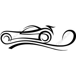 Stylized Sports Car
