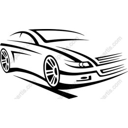 Sleek Racing Car