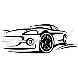 Sleek Sports Car
