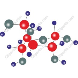 Vibrant Molecular Structure
