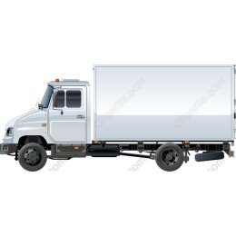 White Delivery Truck