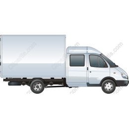 Modern Delivery Van