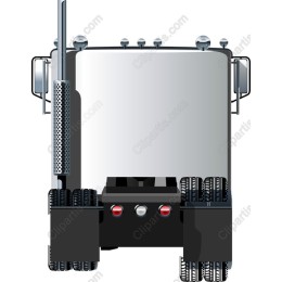 Classic Rear View Truck