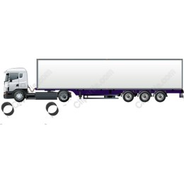 Modern Truck and Trailer