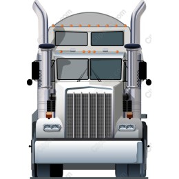 Classic Truck Front View