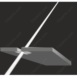 Minimalistic Flagpole