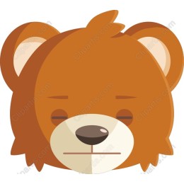 Cute Bear Face