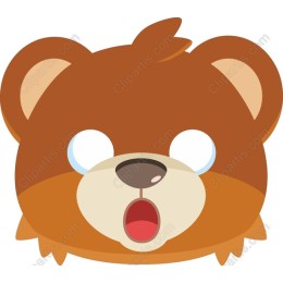 Cute Bear Face