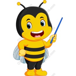 Cartoon Bee Character