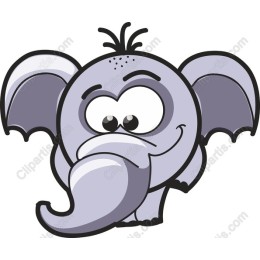 Cute Cartoon Elephant