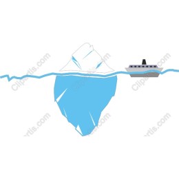 Iceberg Encounter: of an Iceberg with Ship