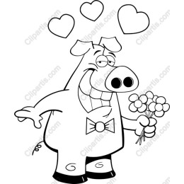 Love-Struck Pig