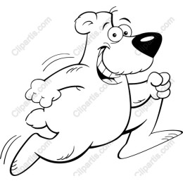 Happy Running Bear