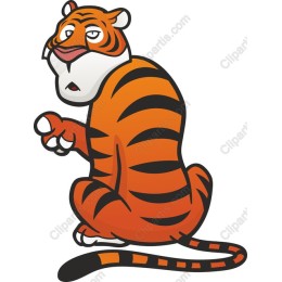 Cute Cartoon Tiger