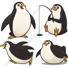 Penguin Pack: Cheerful Cartoon