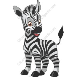 Cartoon Zebra