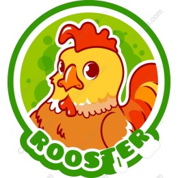 Cheerful Rooster