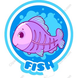 Charming Cartoon Fish