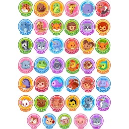 Adorable Animal Set - 50 Unique