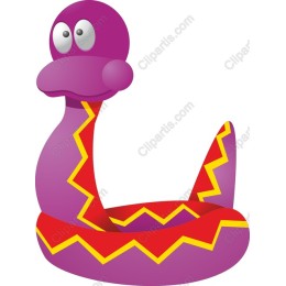 Vibrant Purple Snake