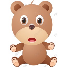 Adorable Cartoon Bear