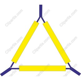 Vibrant Triangle Geometric