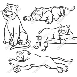Playful Lion Set: Whimsical for Kids'