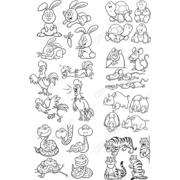 Whimsical Cartoon Animal Pack
