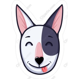 Playful Dog Face