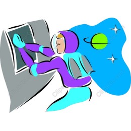 Vibrant Astronaut