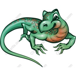 Cartoon Lizard