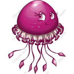 Playful Purple Jellyfish