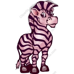 Playful Pink Zebra