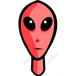 Whimsical Alien Head