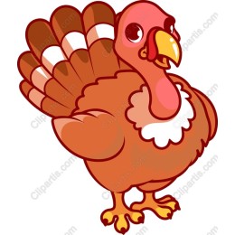 Whimsical Thanksgiving Turkey