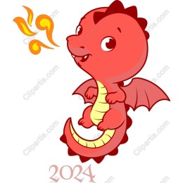 2024 Cute Dragon