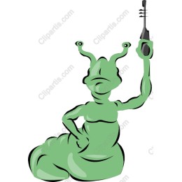 Playful Green Slug