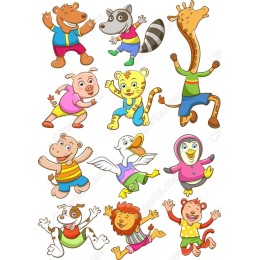 Playful Animal Characters - Collection