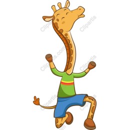 Cheerful Giraffe