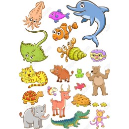 Whimsical Animal Set - Bundle